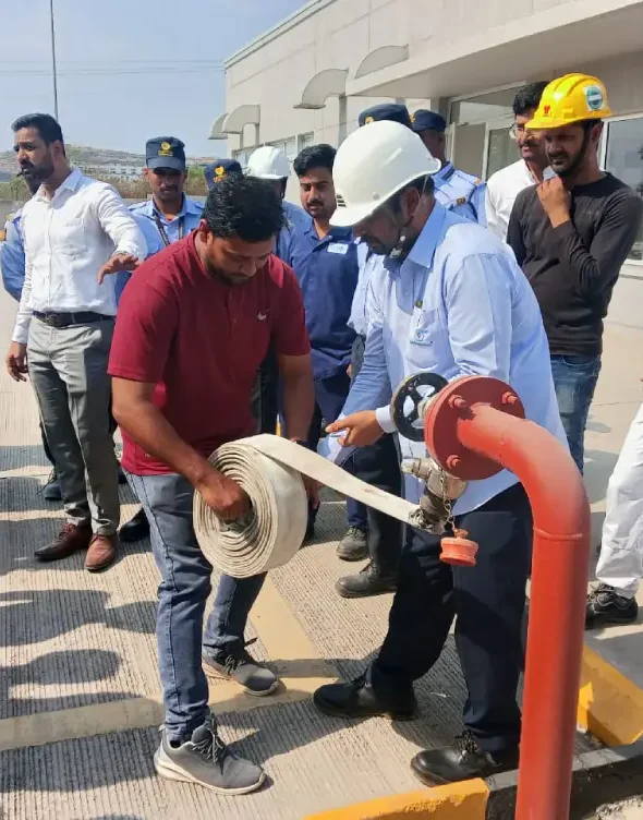 Celebrations @ Sai Industries Mockdrills and Training